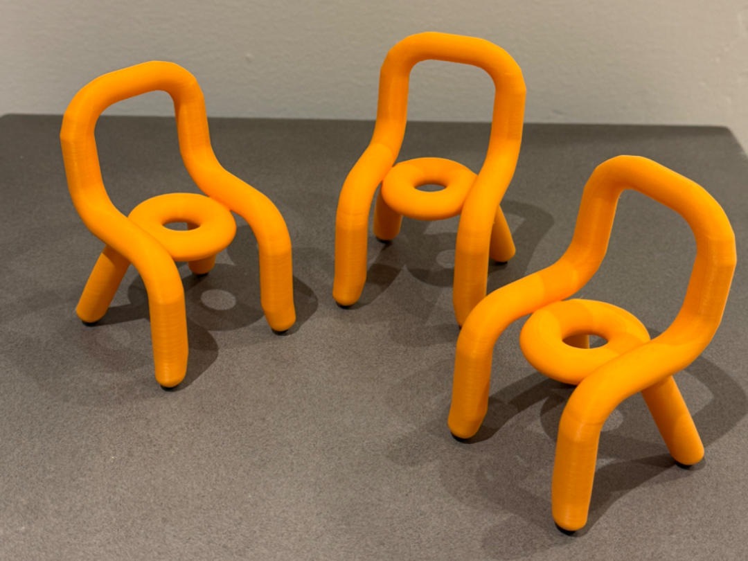 Loop chair mini model