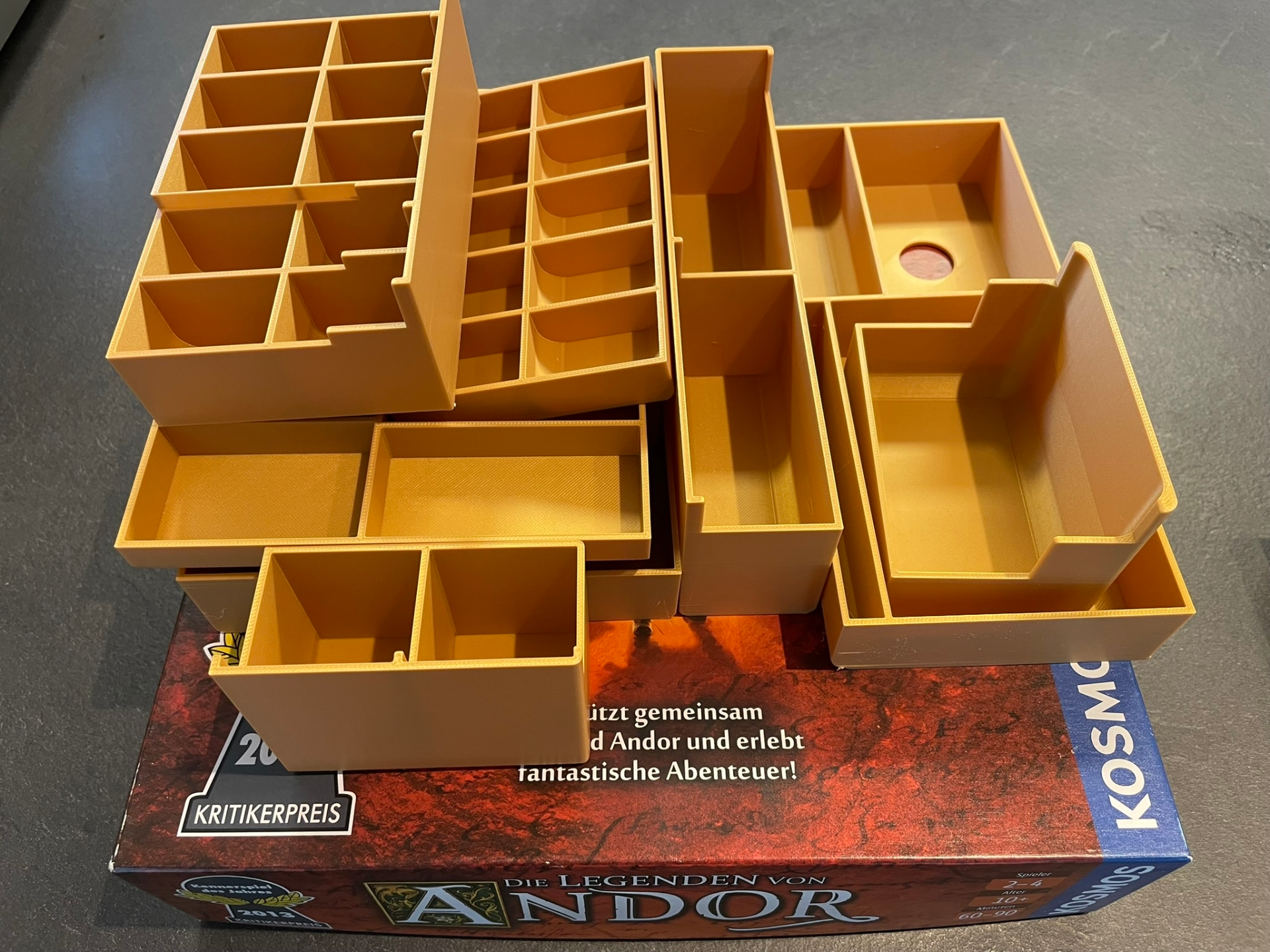 Legenden von Andor Spiel Box Organiser Expansion