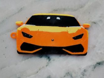 Lamborghini Huracan Keychain