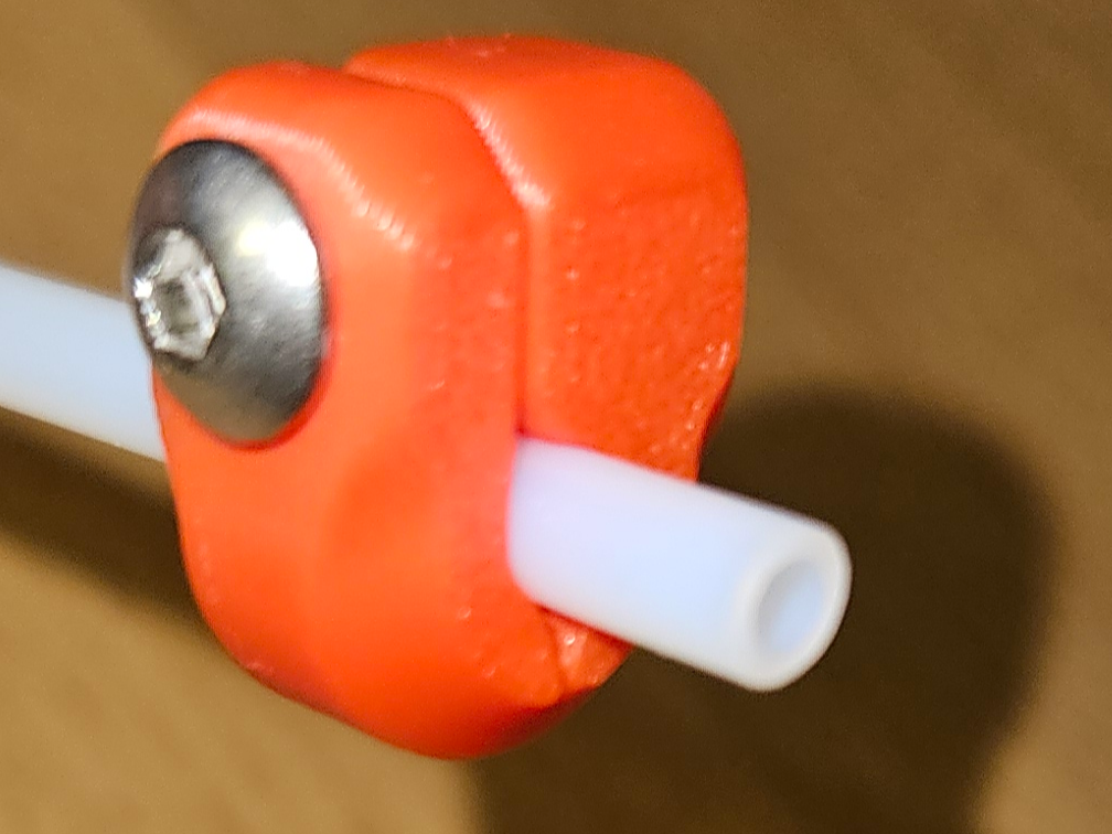 Ptfe 4mm tube clamp stopper