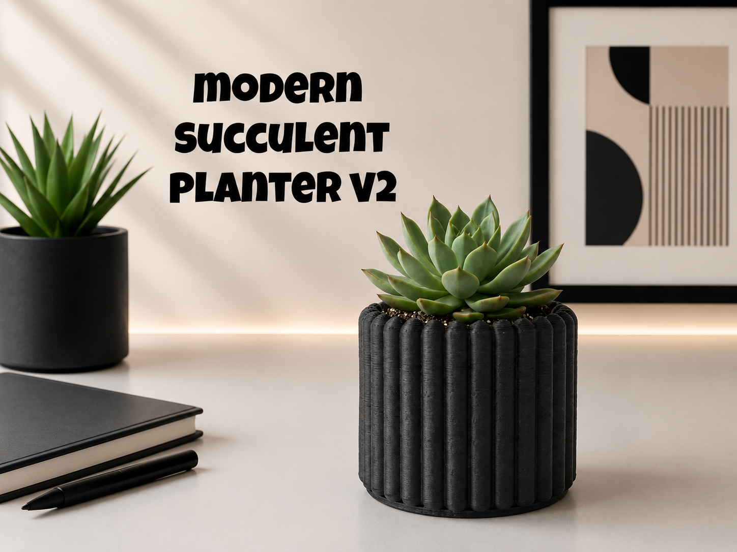 Modern Succulent Planter V2