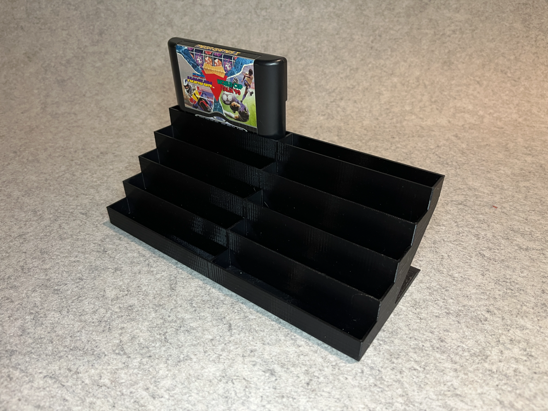Display stand for Sega Megadrive Genesis games