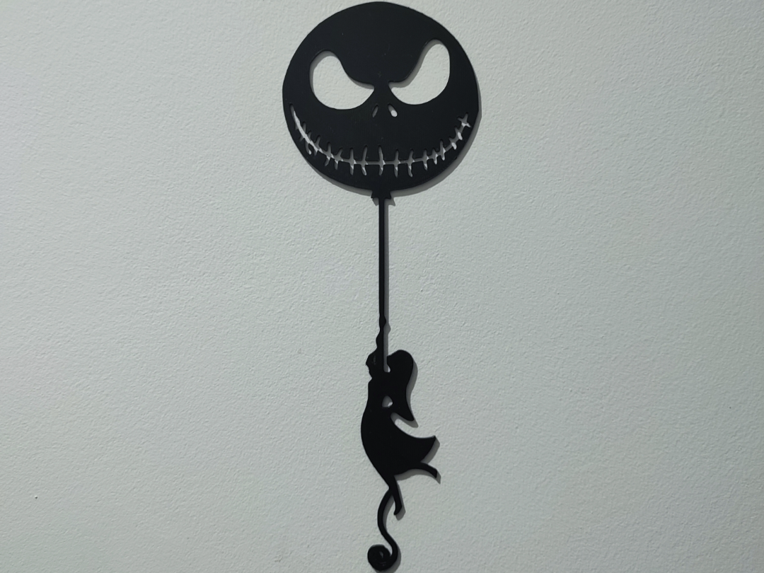 Lámina Decorativa Un "Globo" de Pesadilla