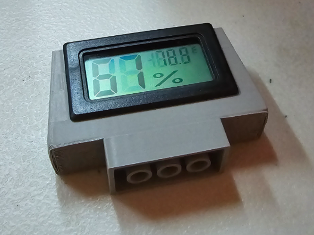 Bricks Square Hygrometer Mount