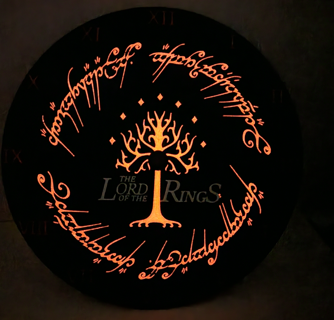 The Lord Of The Rings Clock