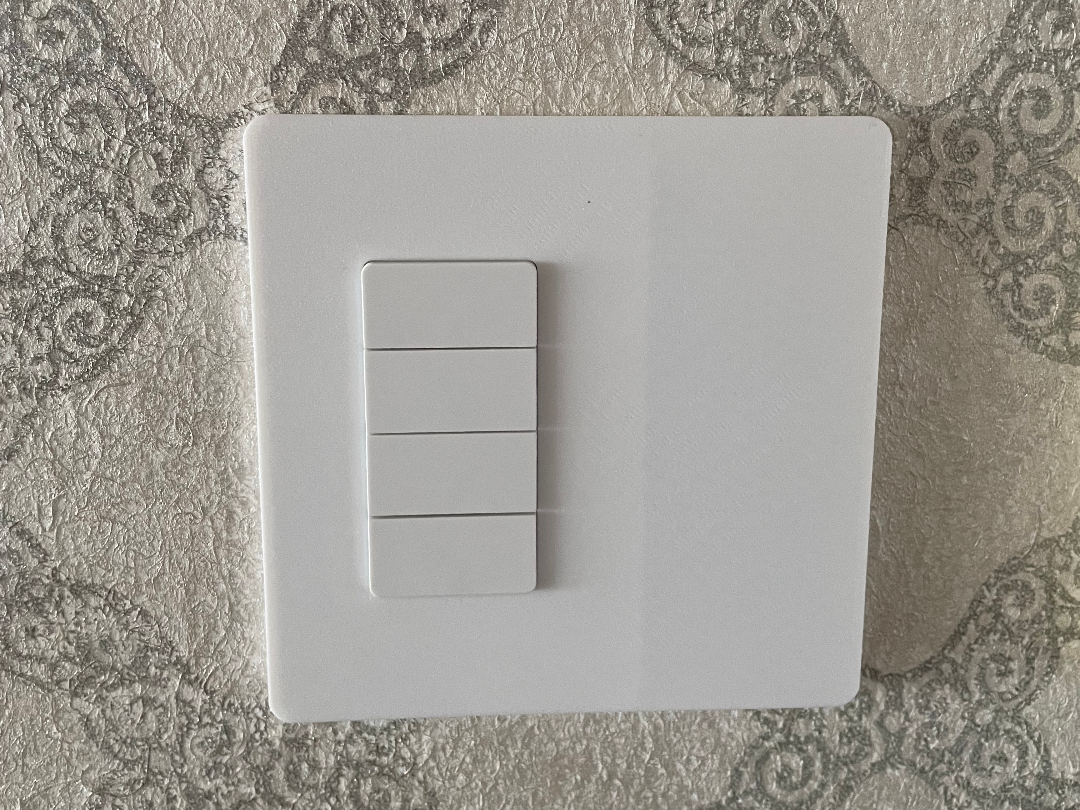 moes switch cover for 4Gang 2Way 2x2 Wall Switch