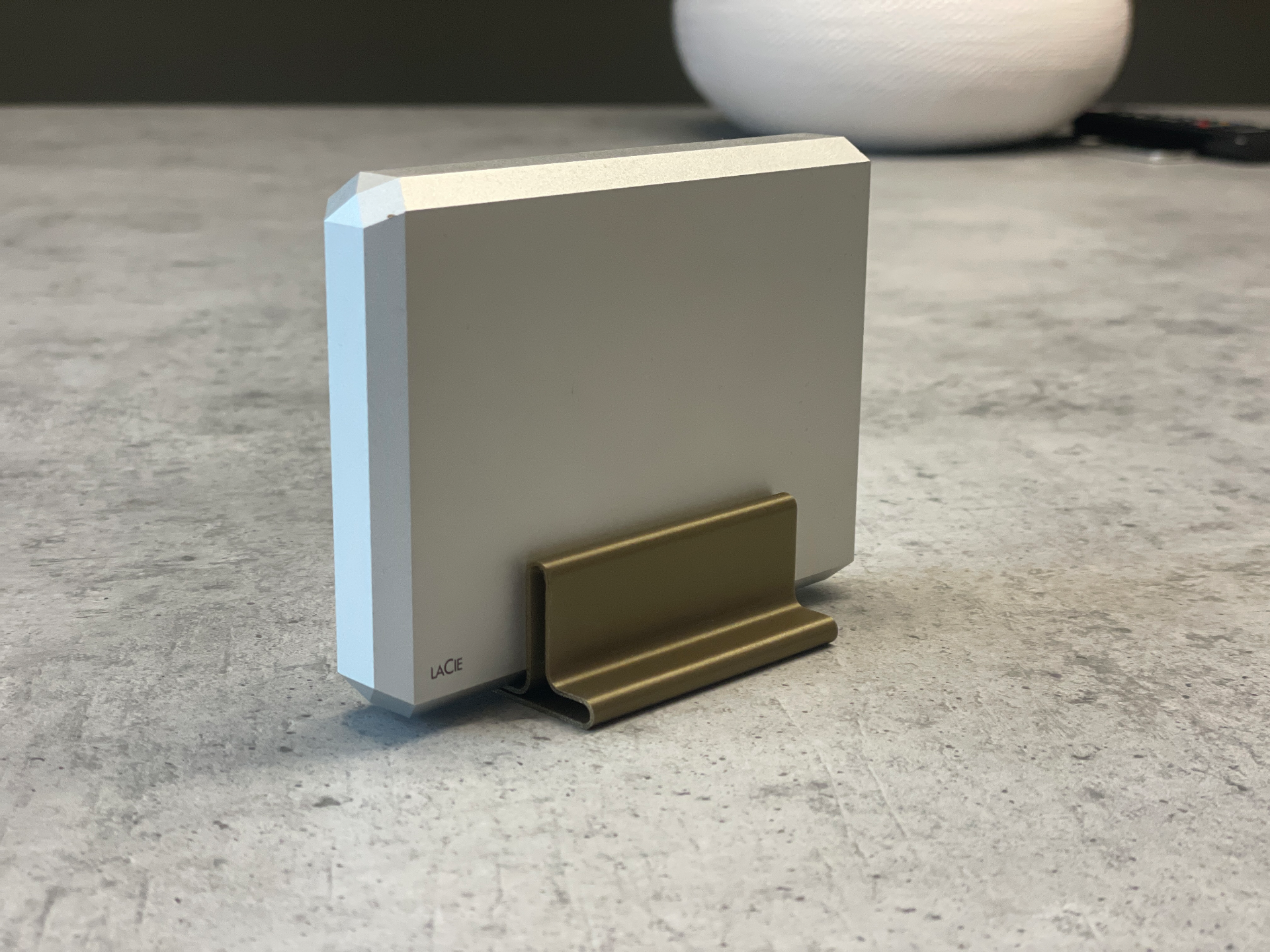 Lacie HD desktop stand