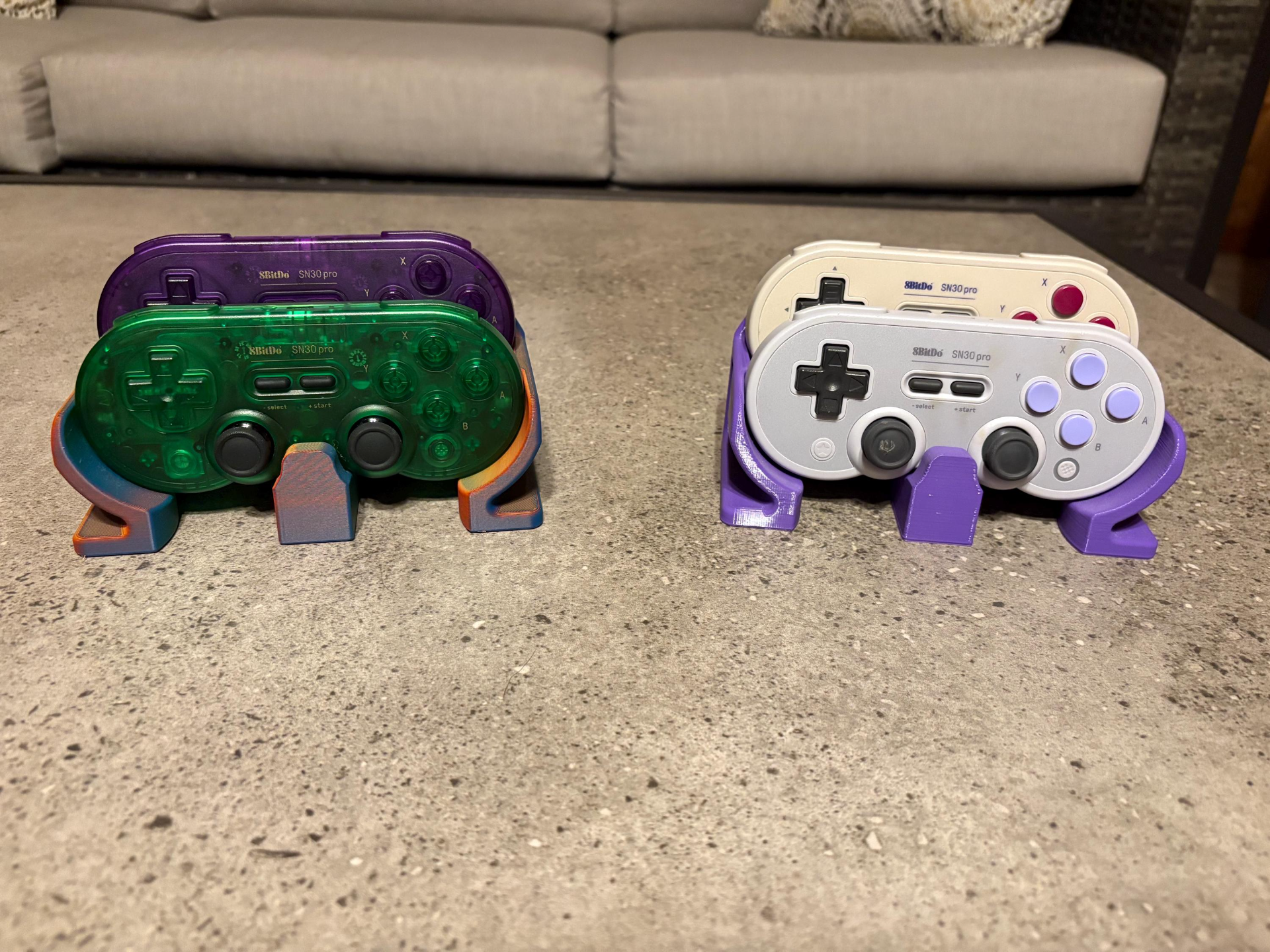 SN30 / SNES Controller Stand Dock