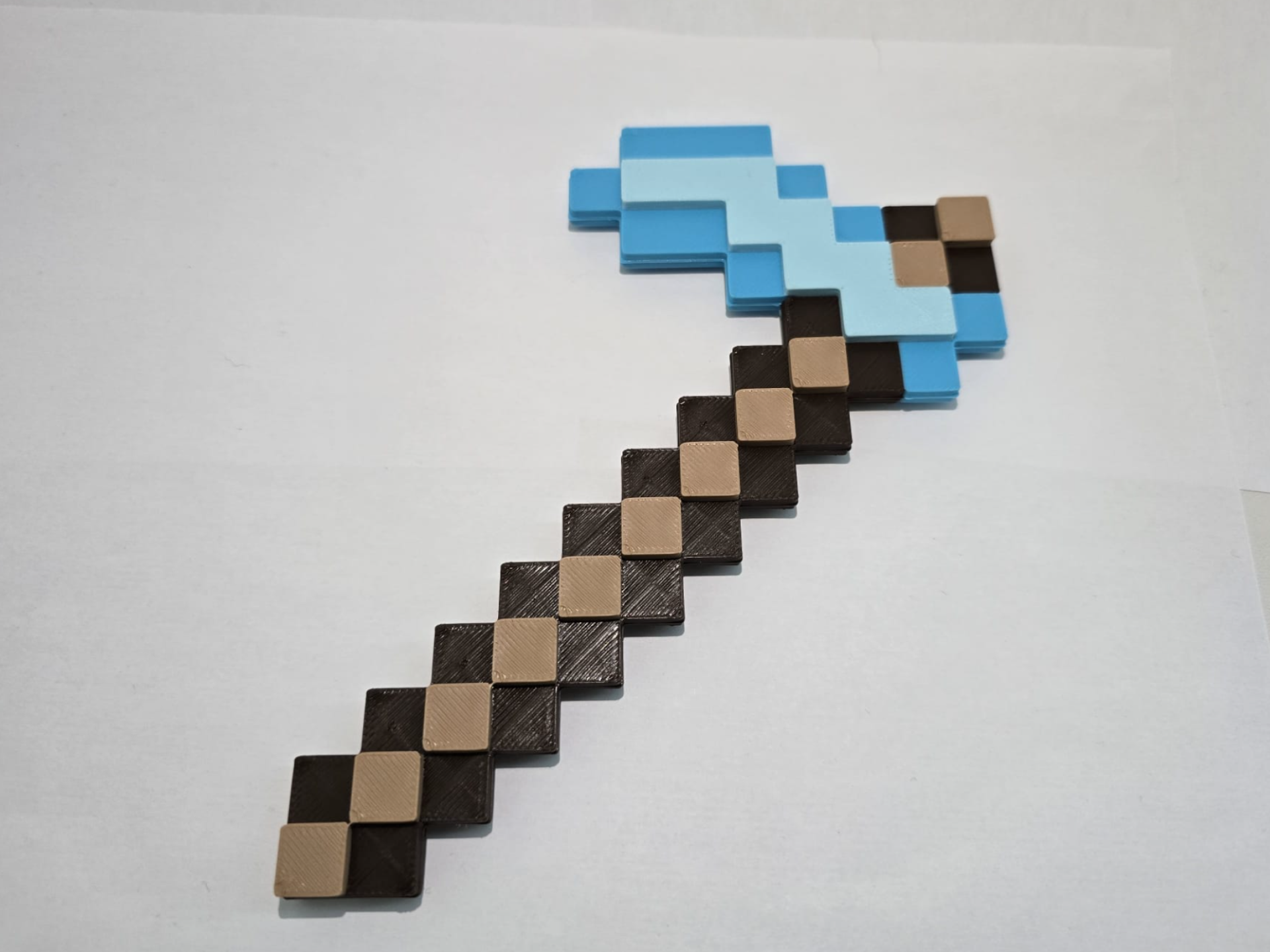 Minecraft Hoe Toy / Wallart