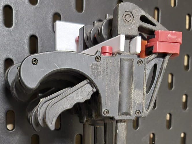 IKEA SKÅDIS Quick-Clamp / F-Clamp Holder
