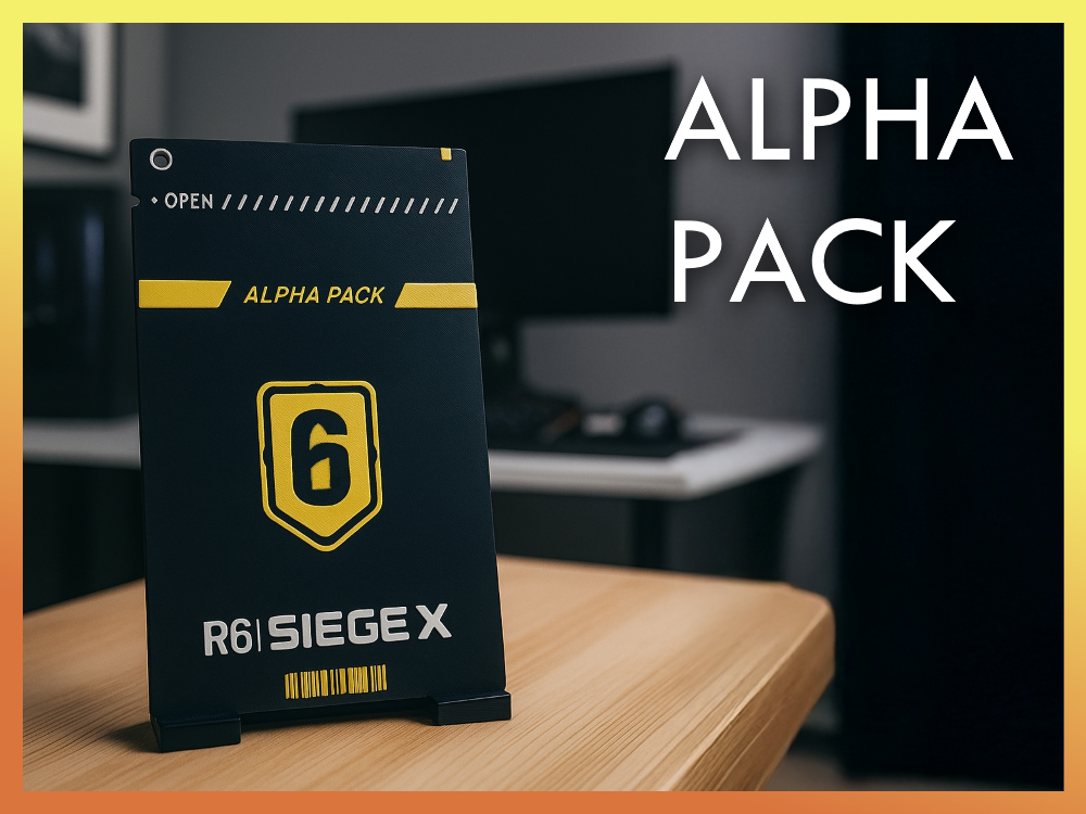 Rainbow Six Siege X - Alpha Pack Aufstellschild
