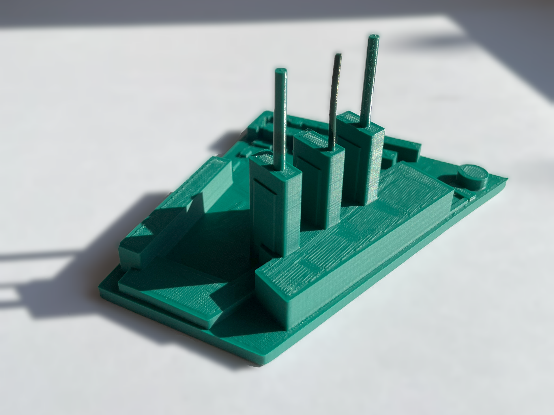 Minimalistic Heizkraftwerk Linden (Hannover)