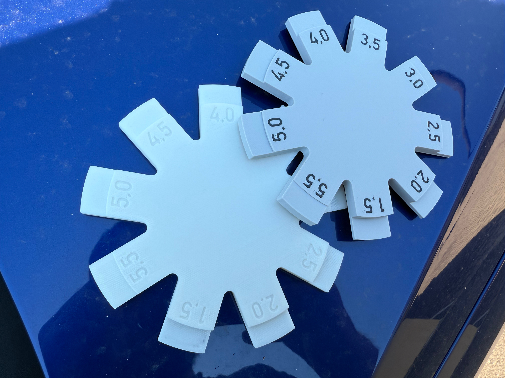 Feeler Gauge (circular, metric)