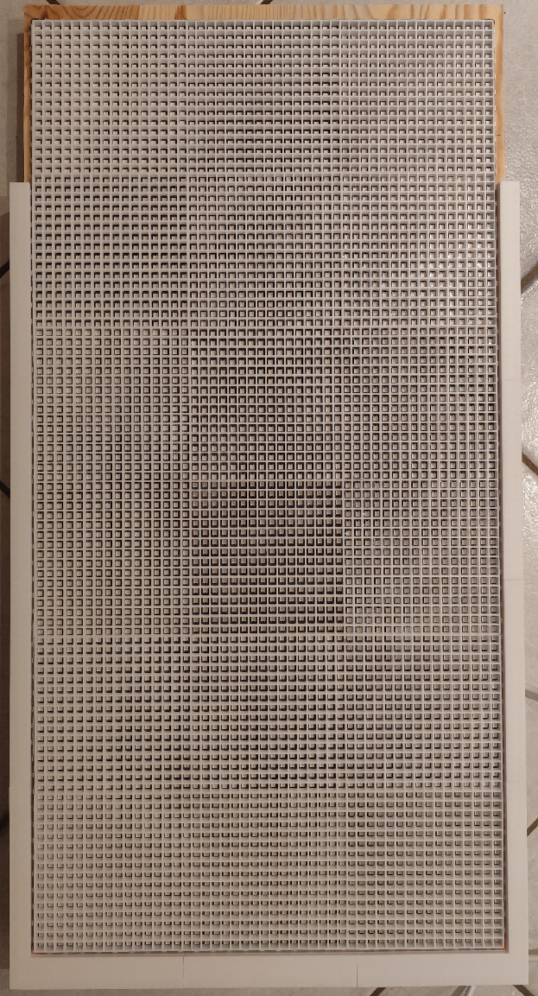16x16 grid for use of externe diffusor