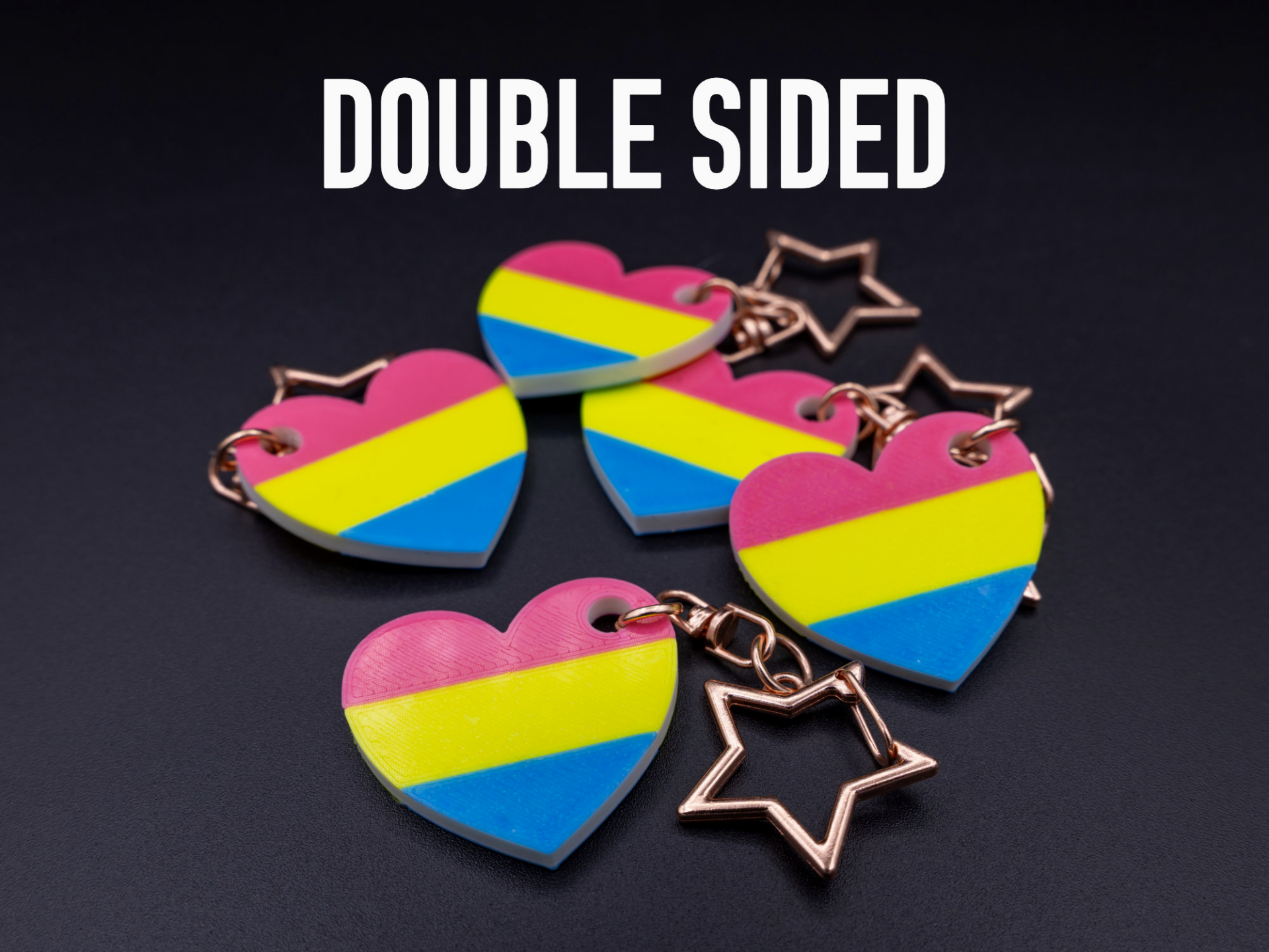Pan Heart Keychain AMS