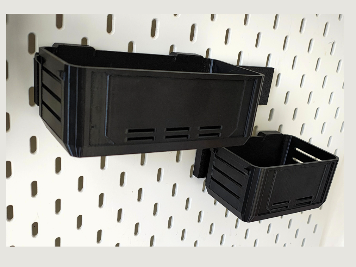 Modular Wall Storage System – Wall & SKÅDIS
