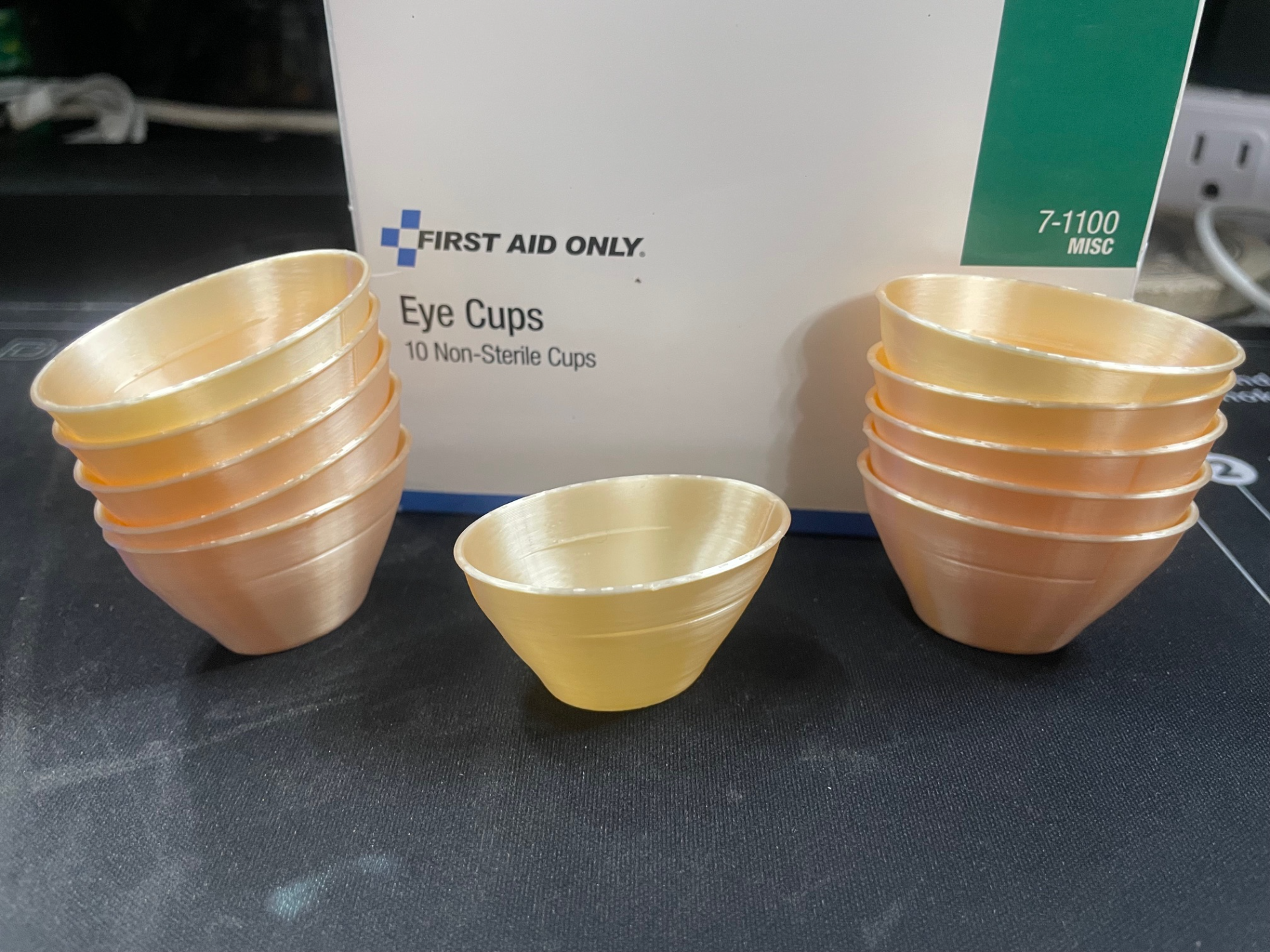 Disposable or Reusable First Aid Eye Cup
