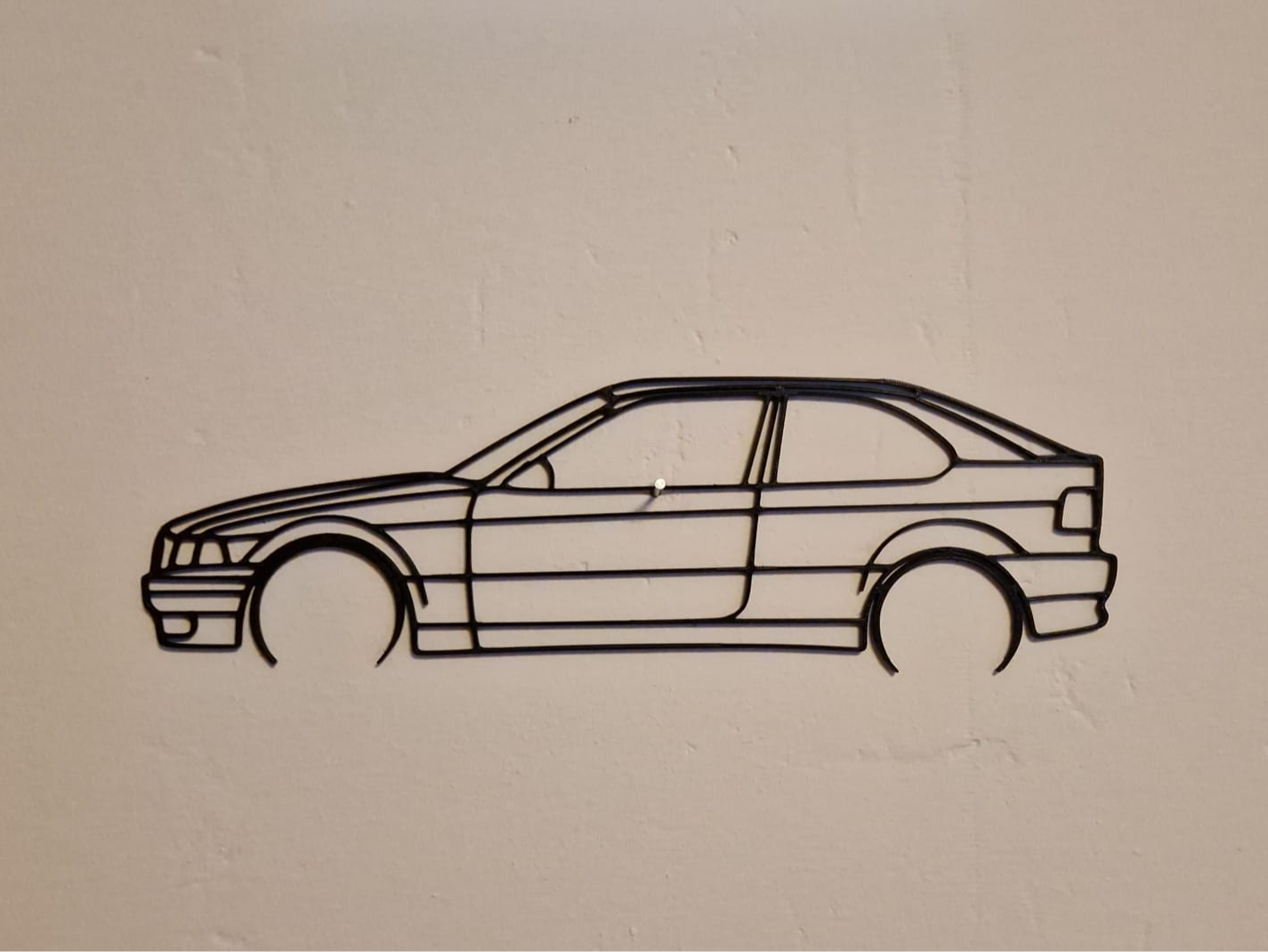 BMW E36 Compact Silhouette