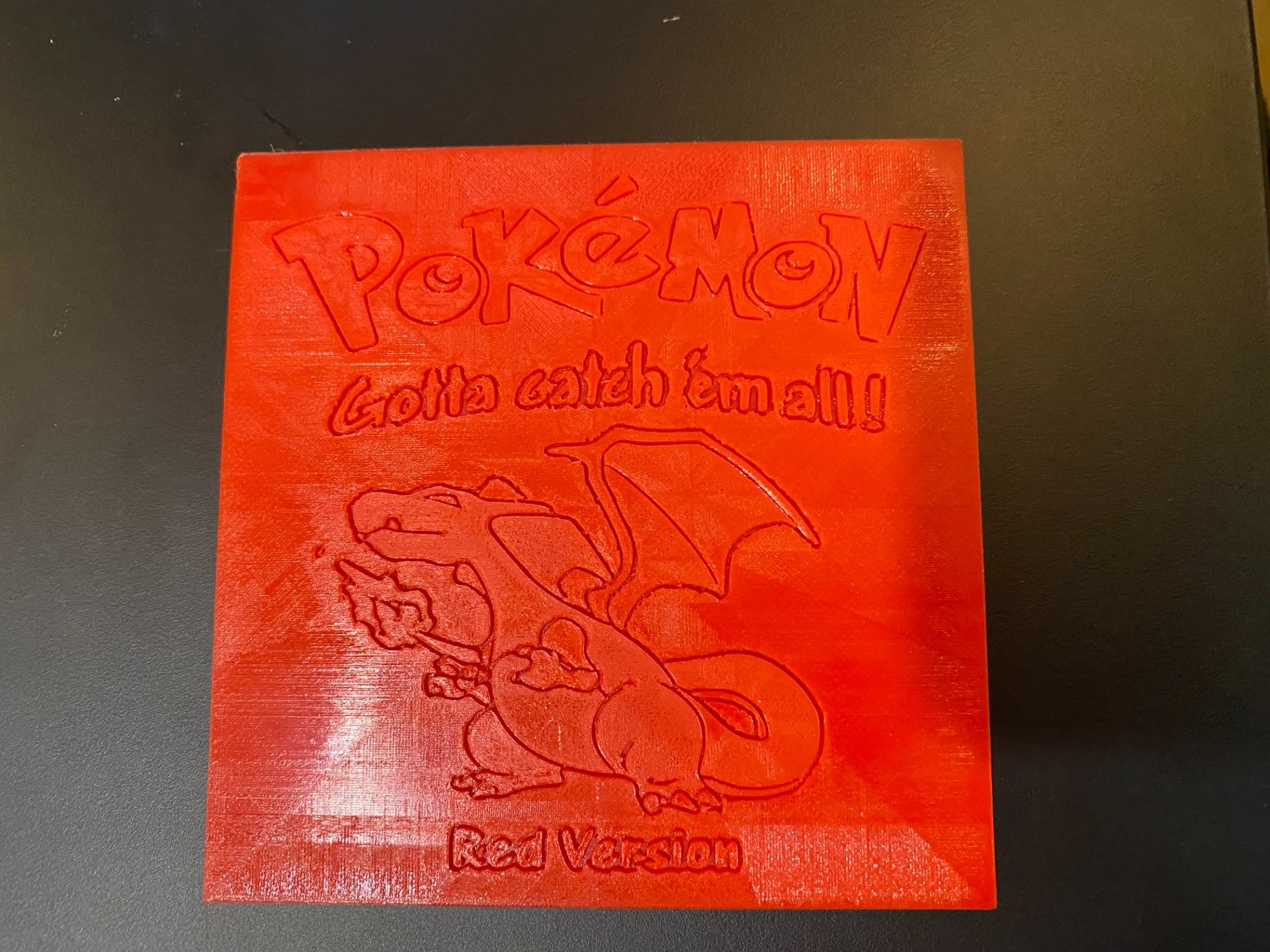 Pokemon Red coaster