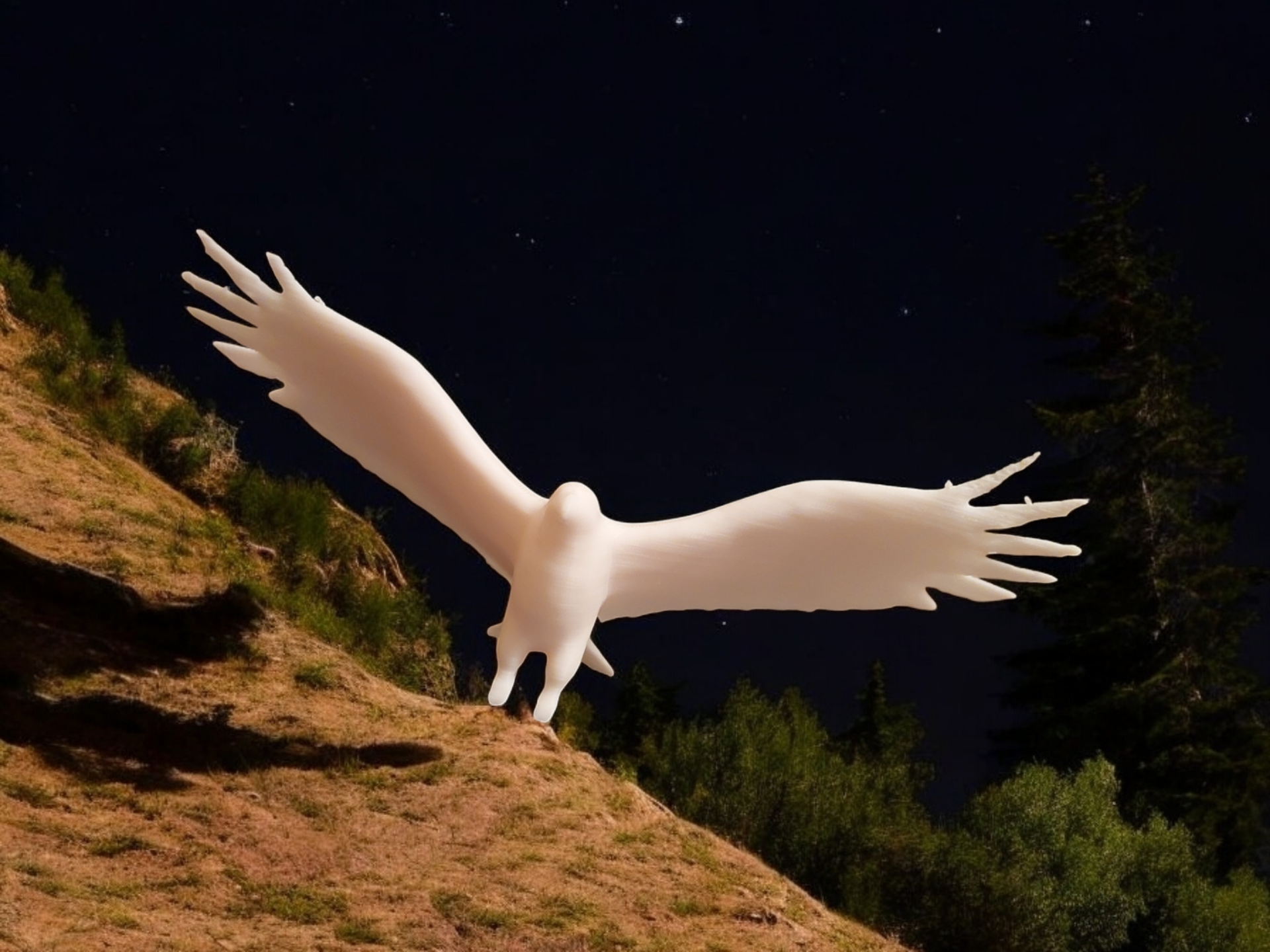 flying eagle