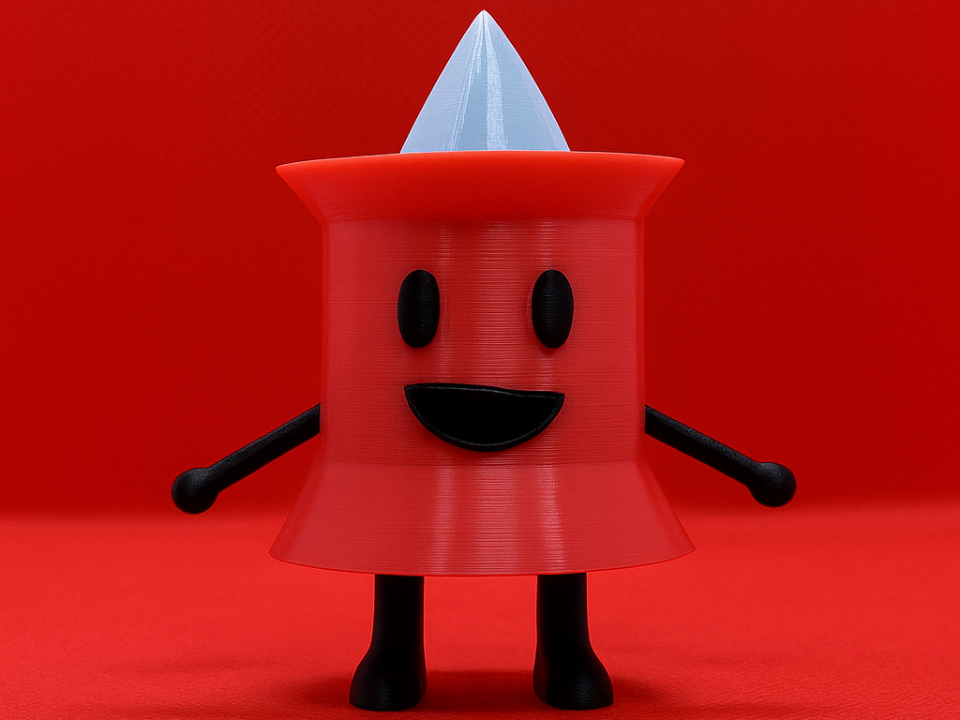 Pin from BFDI (Battle for Dream Island) - No AMS