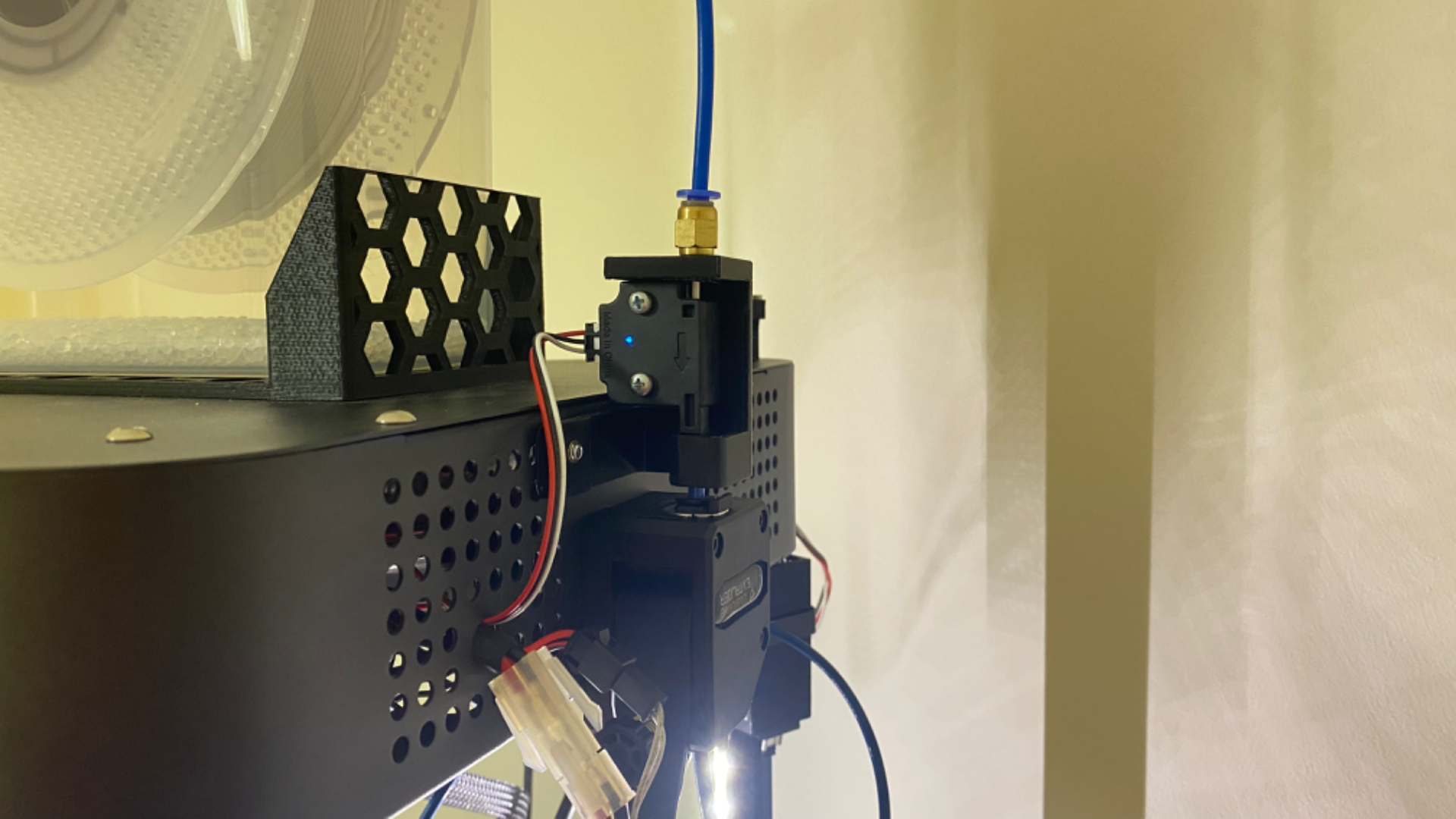 Flsun q5 filament runout mount with bmg extruder