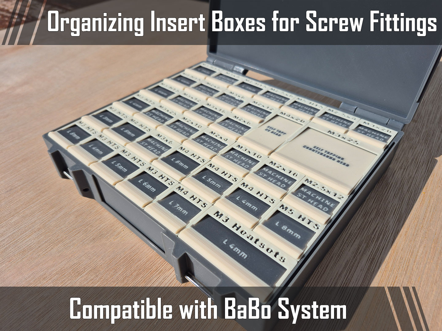 Small Insert Boxes (BaBo System Compatible)