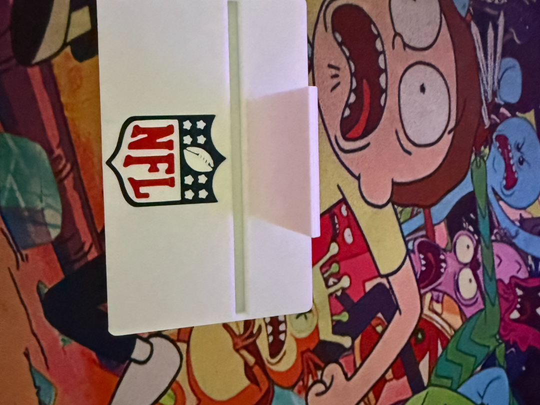 NFL cardstand