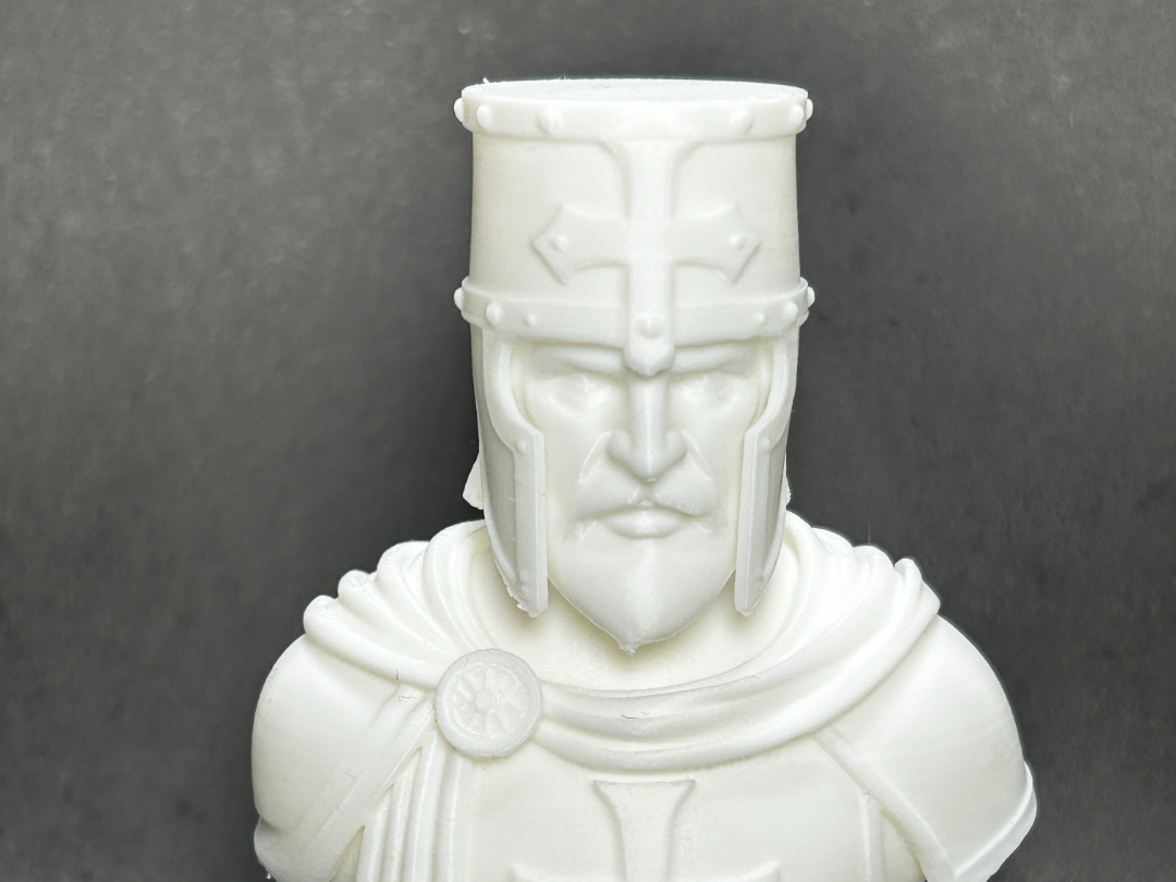 Bust of a Knight Templar