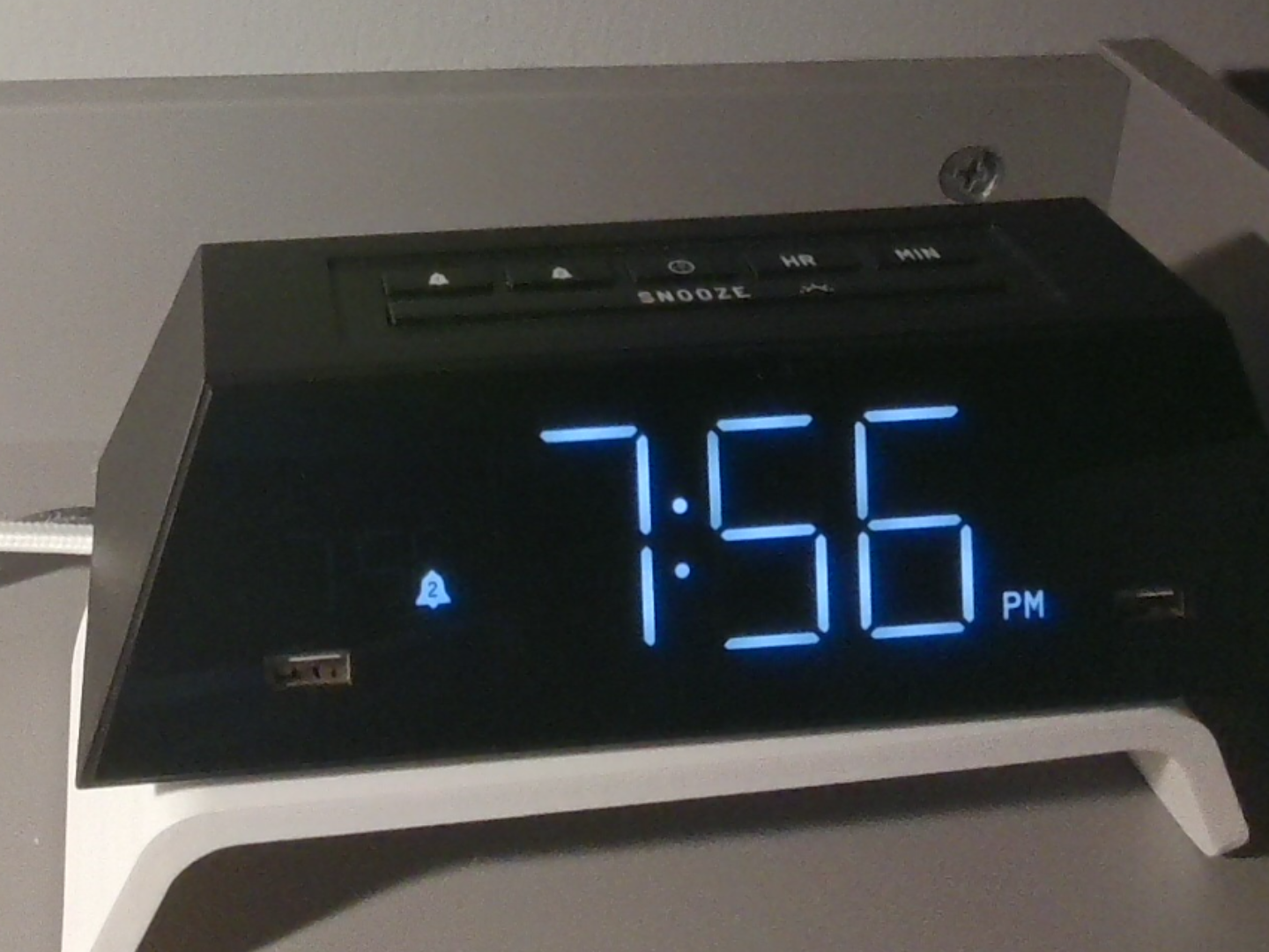 alarm clock holder