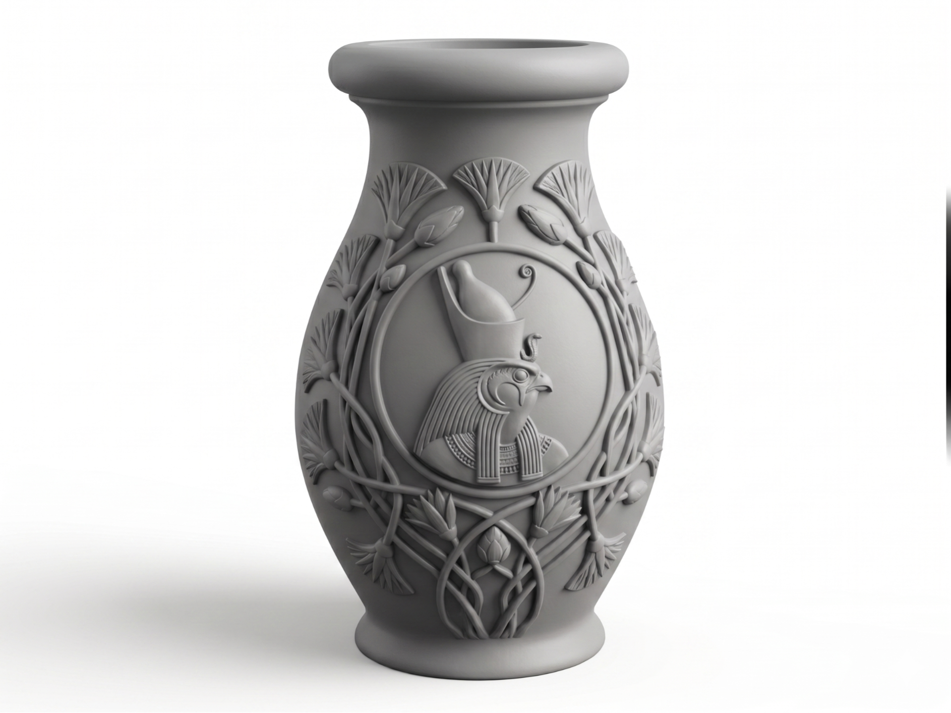Horus vase decoration