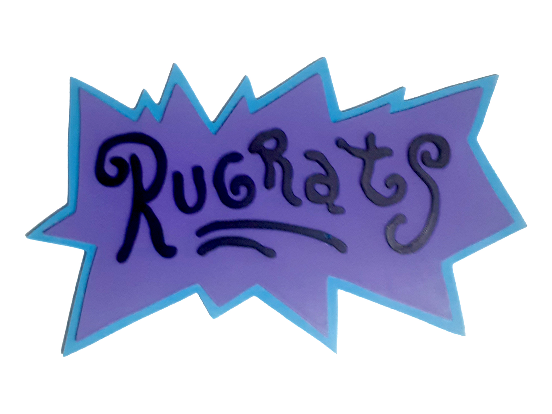 Rugrats Logo Nickelodeon Cartoon 90s Nicktoon