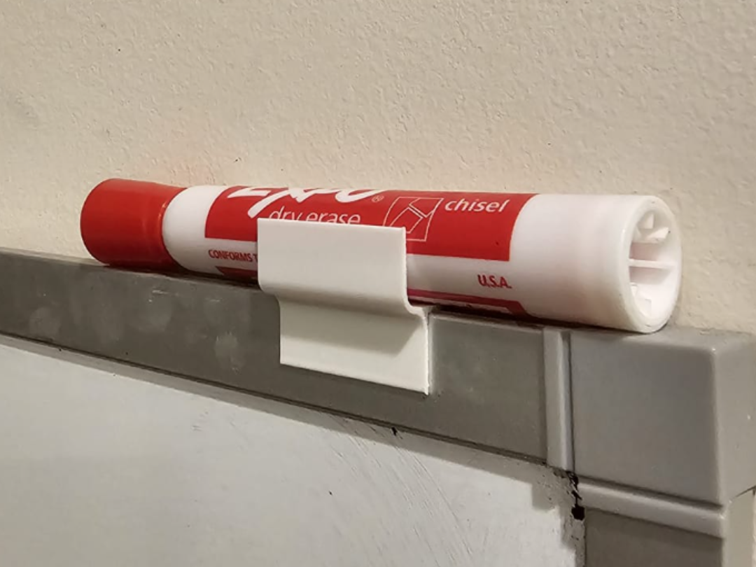 Whiteboard marker holder