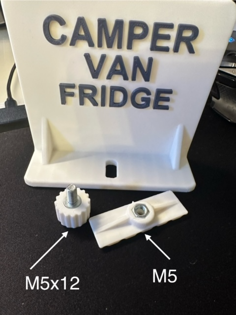 Camper frigo fridge