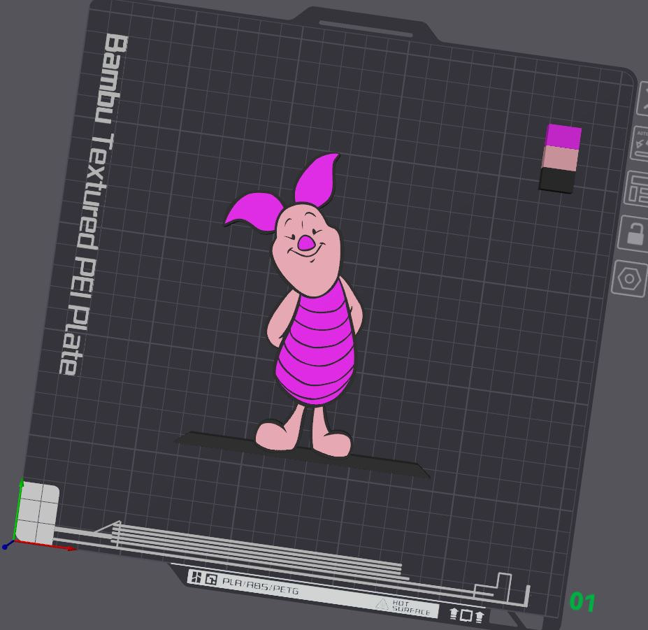 Piglet Table Stand