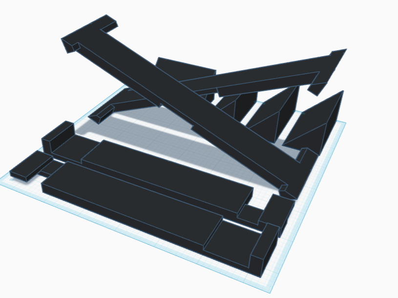 Paper holder/organizer for a1 mini