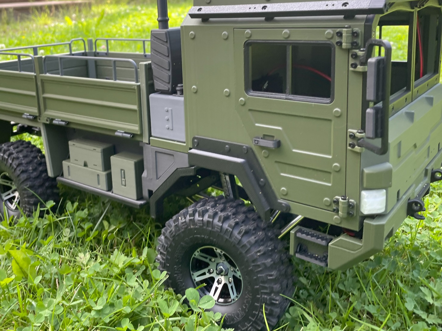 High Vis door mod for Armadillo Off-road truck