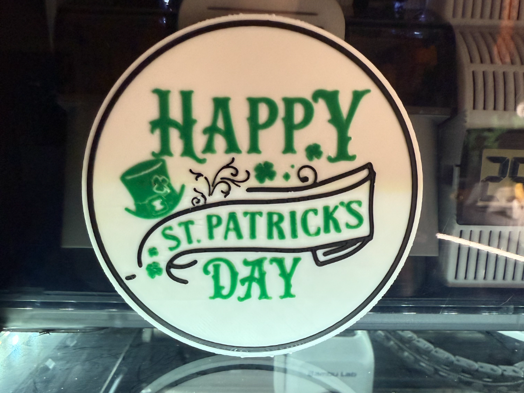 HAPPY ST. PATRICKS DAY COASTER