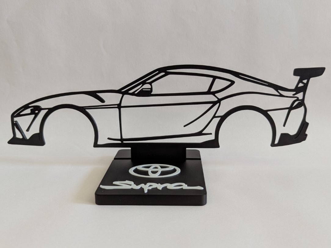 Toyota Supra MK5 silhouette