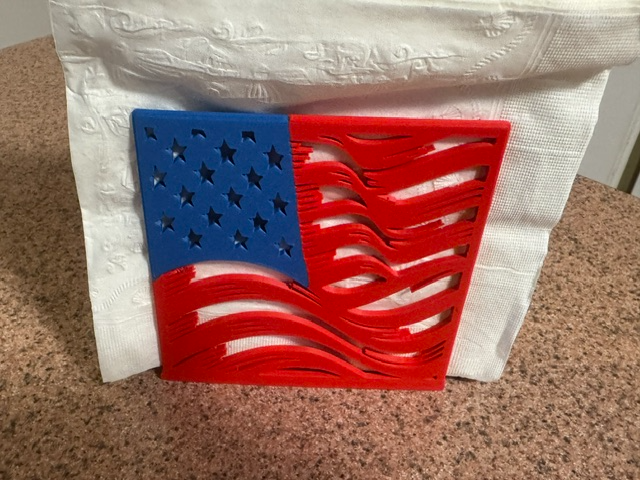 America's 250th Celebration US Flag Napkin Holder