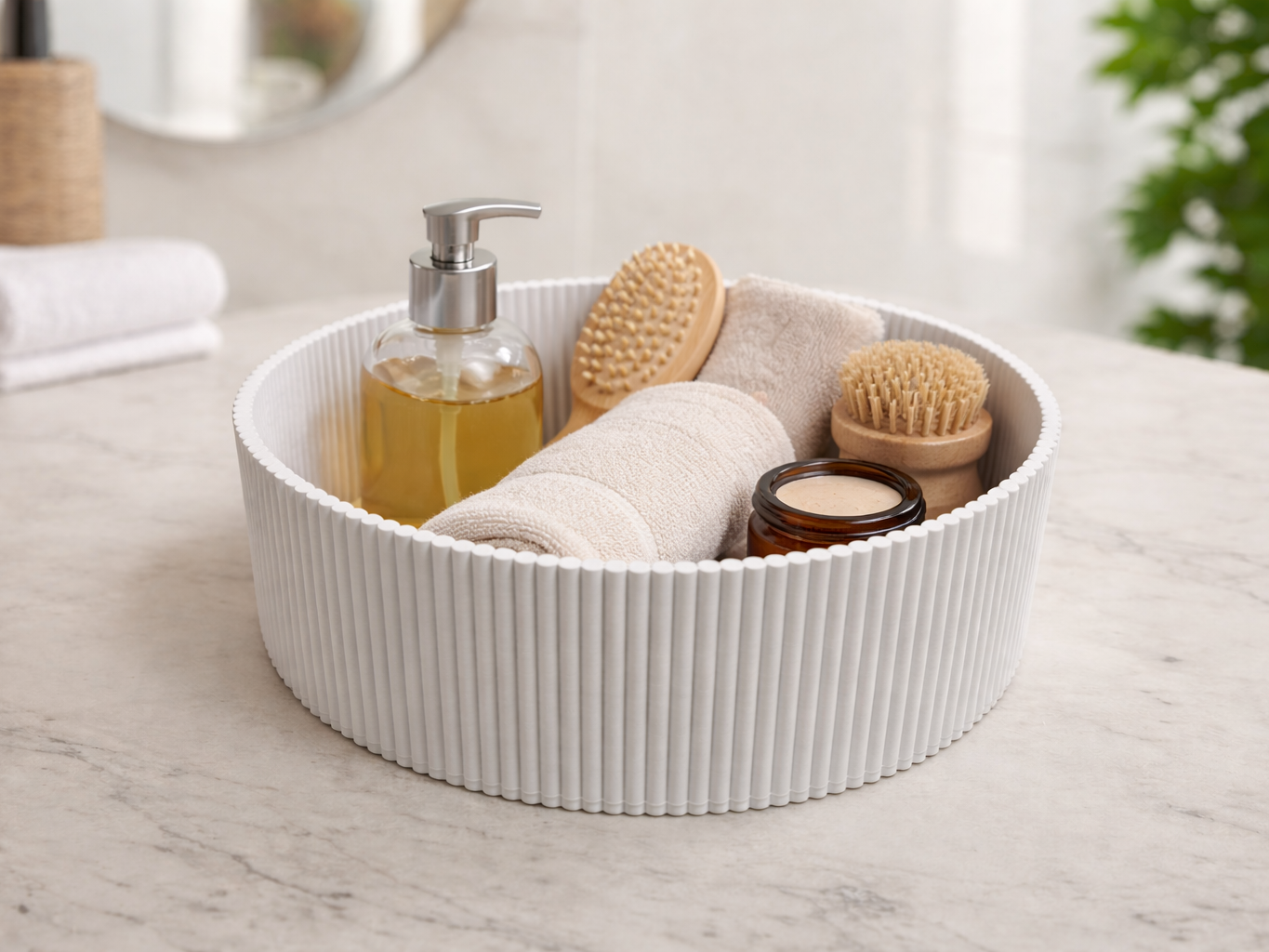 bathroom accessories container