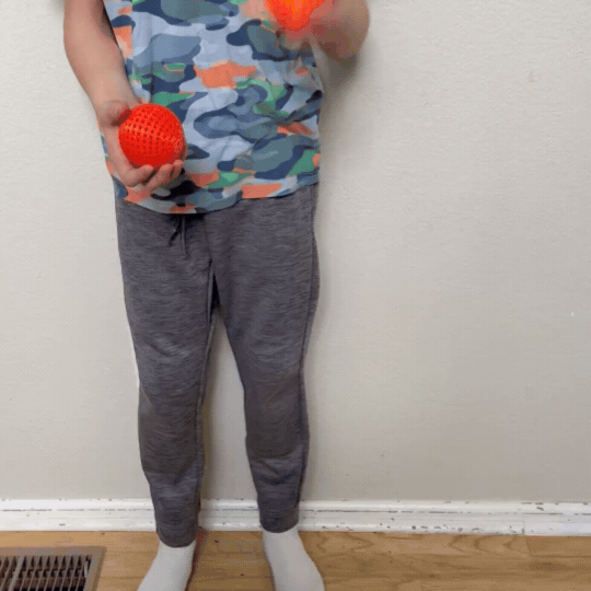 Airless Wiffle Ball (kid made)
