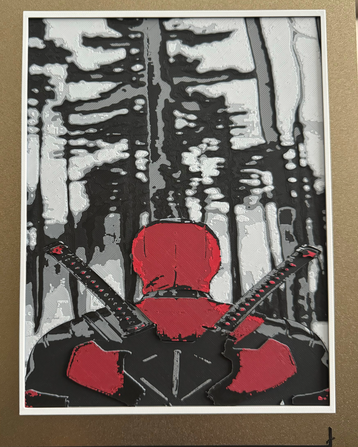 Dead Pool woods Scene Wall Art Hue Forge