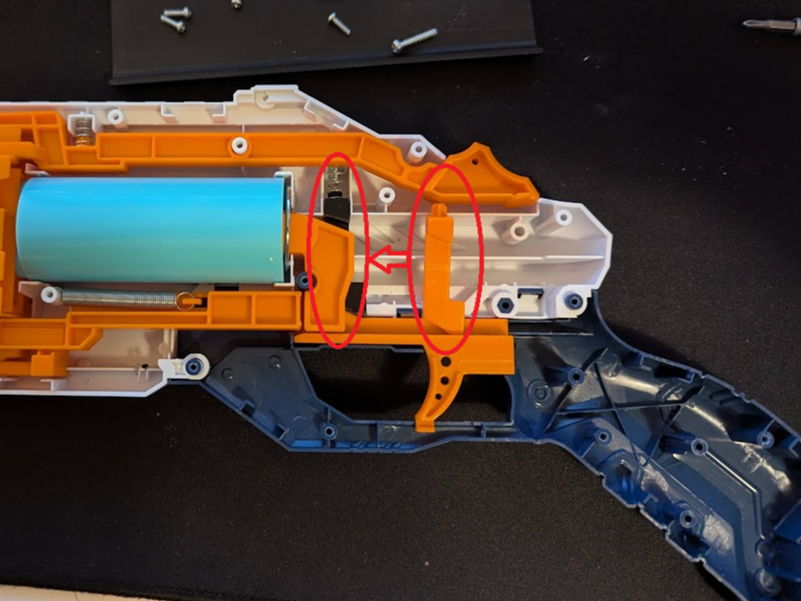 ZURU X-Shot EXCEL Vigilante catcher fix