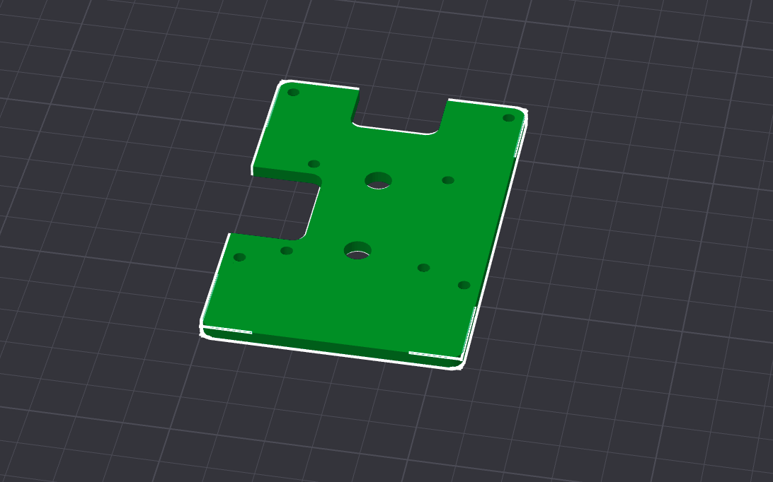 Raspberry Pi 4B + HQ Camera Mounting Plate