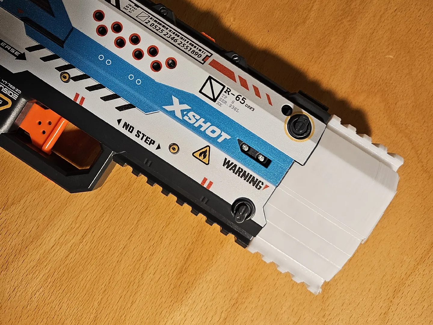 X-Shot FuryX Picatinnny Muzzle Cover