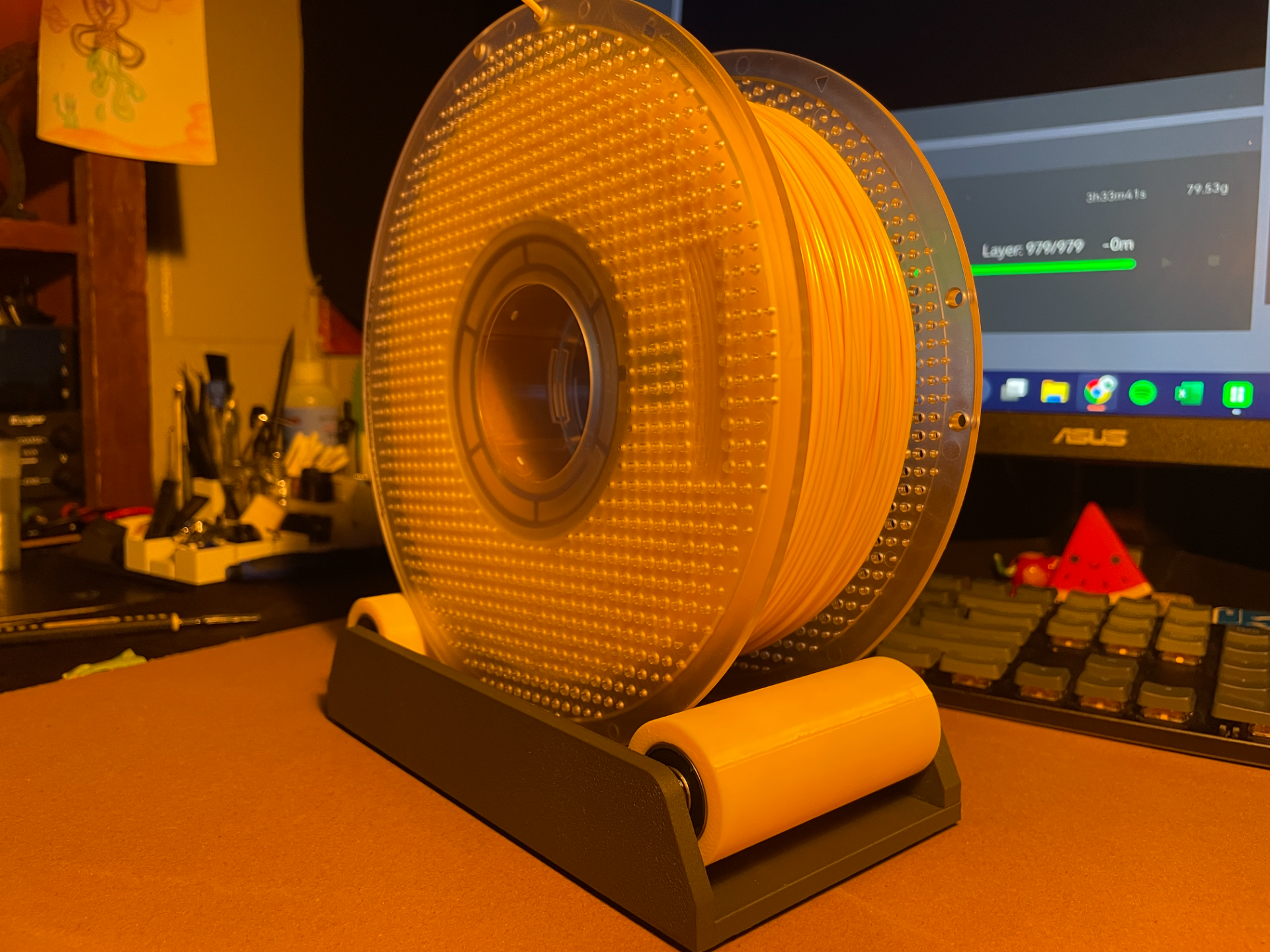 Ultra-Smooth Filament Roller