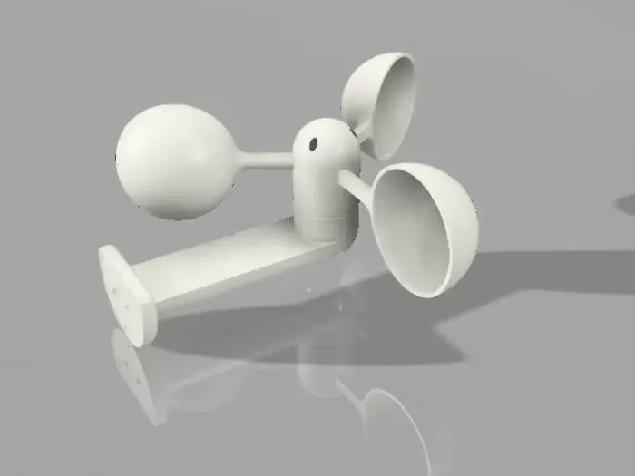 Anemometer wind speed