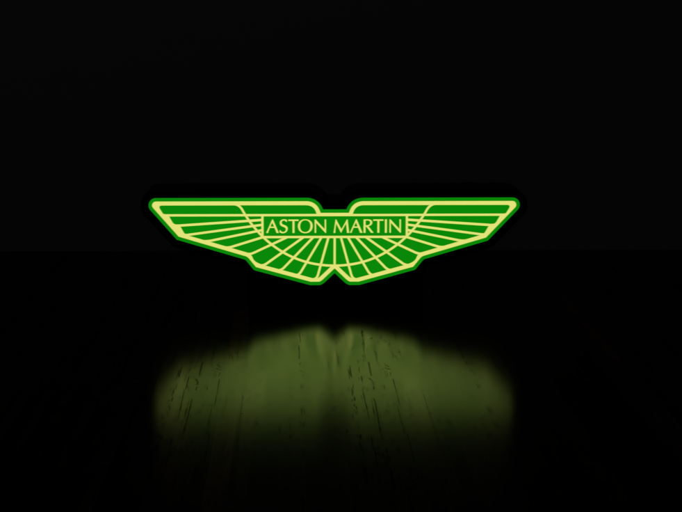 Aston Martin Leuchtbox