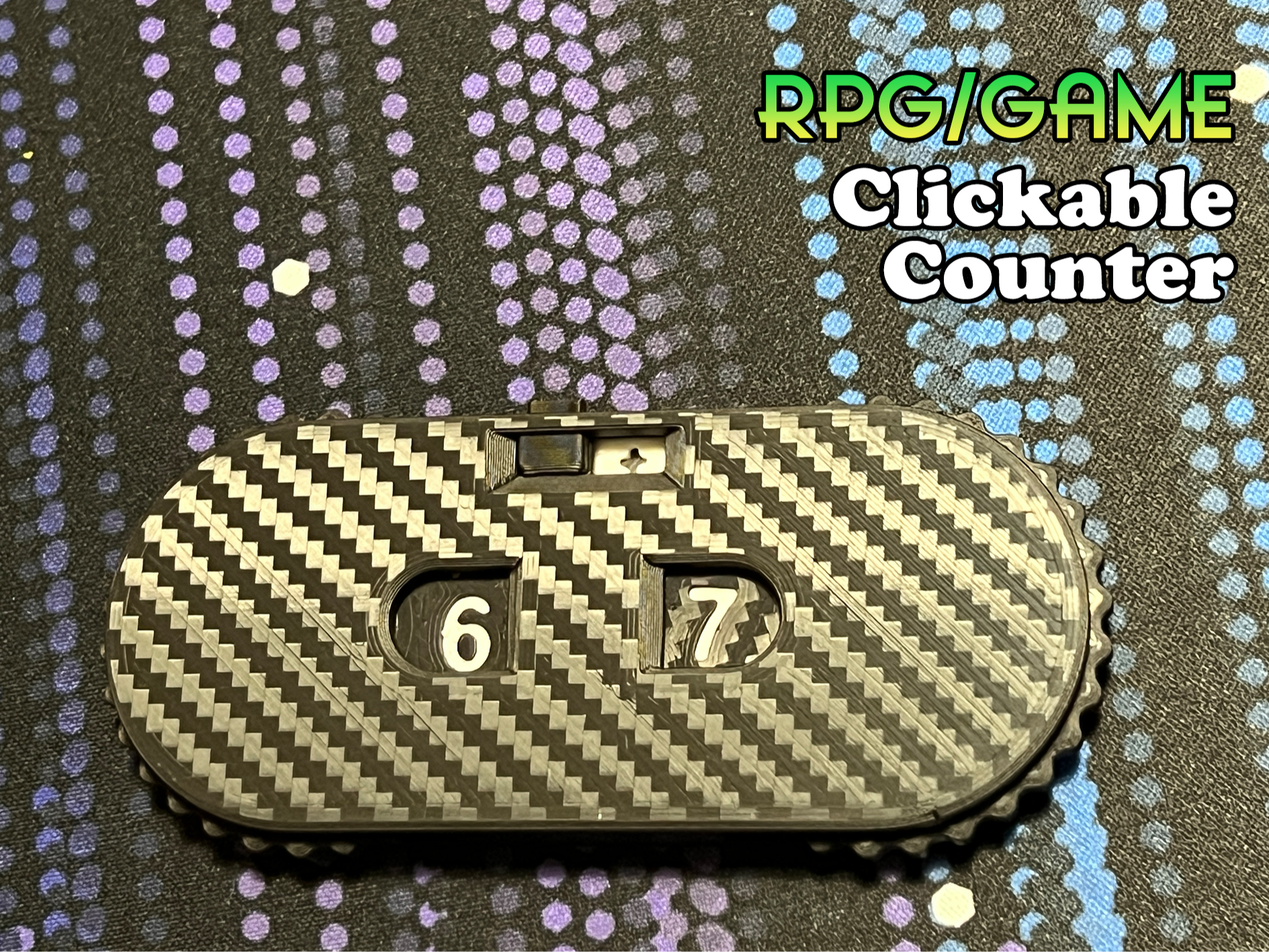 RPG/Game -  Clickable Health Counter w/ +/- Toggle